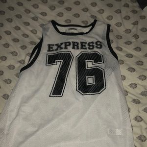 Express jersey, always good for football games!